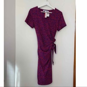 Diane von Furstenberg Animal Print Size 14 NWT